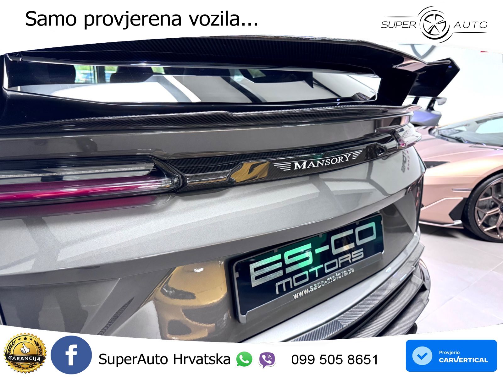 Lamborghini Urus 4.0 V8 (650 KS) 4WD Automatic ZRAČNI+ACC+GR SJED+KAM+PANO