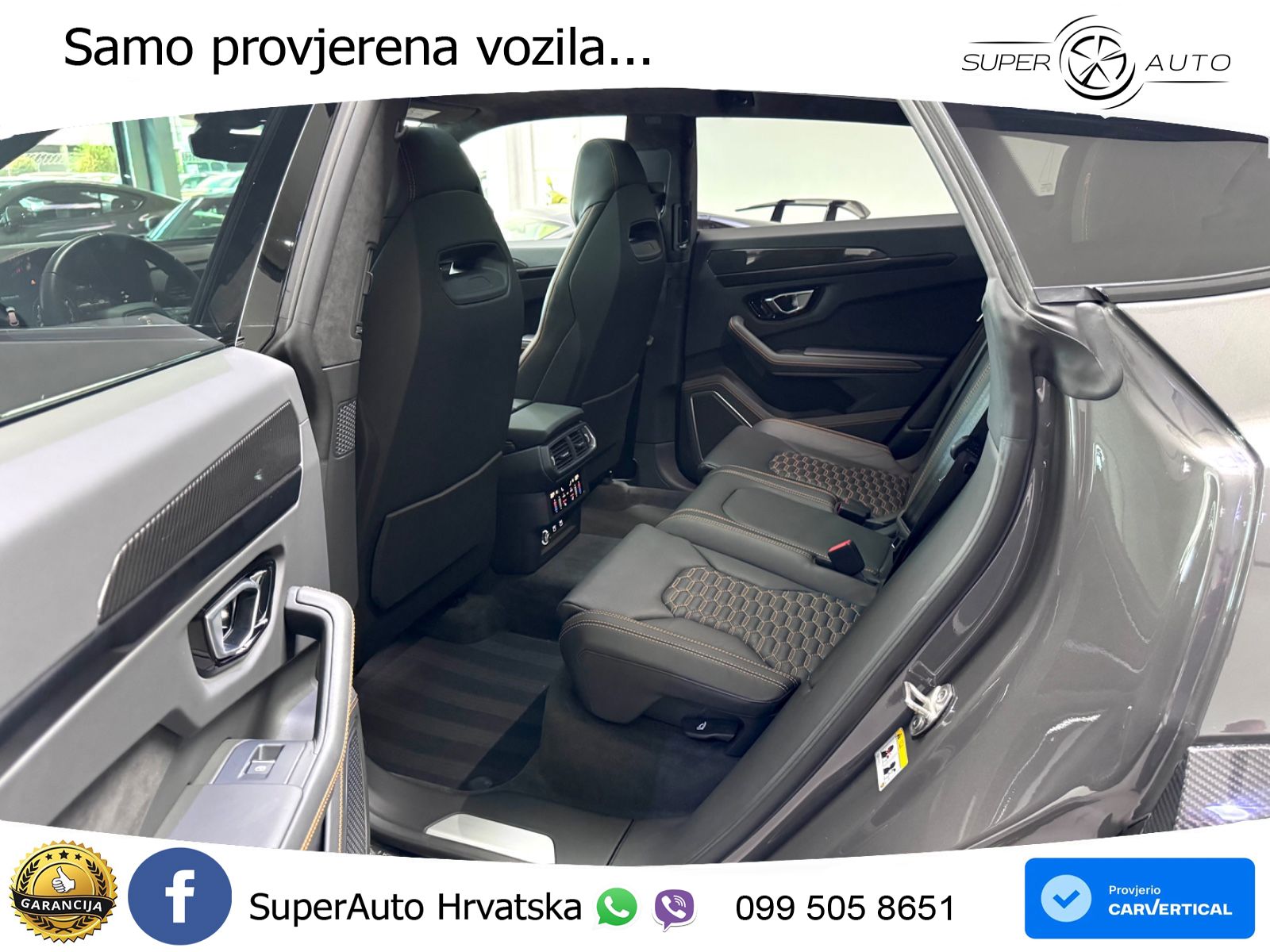Lamborghini Urus 4.0 V8 (650 KS) 4WD Automatic ZRAČNI+ACC+GR SJED+KAM+PANO