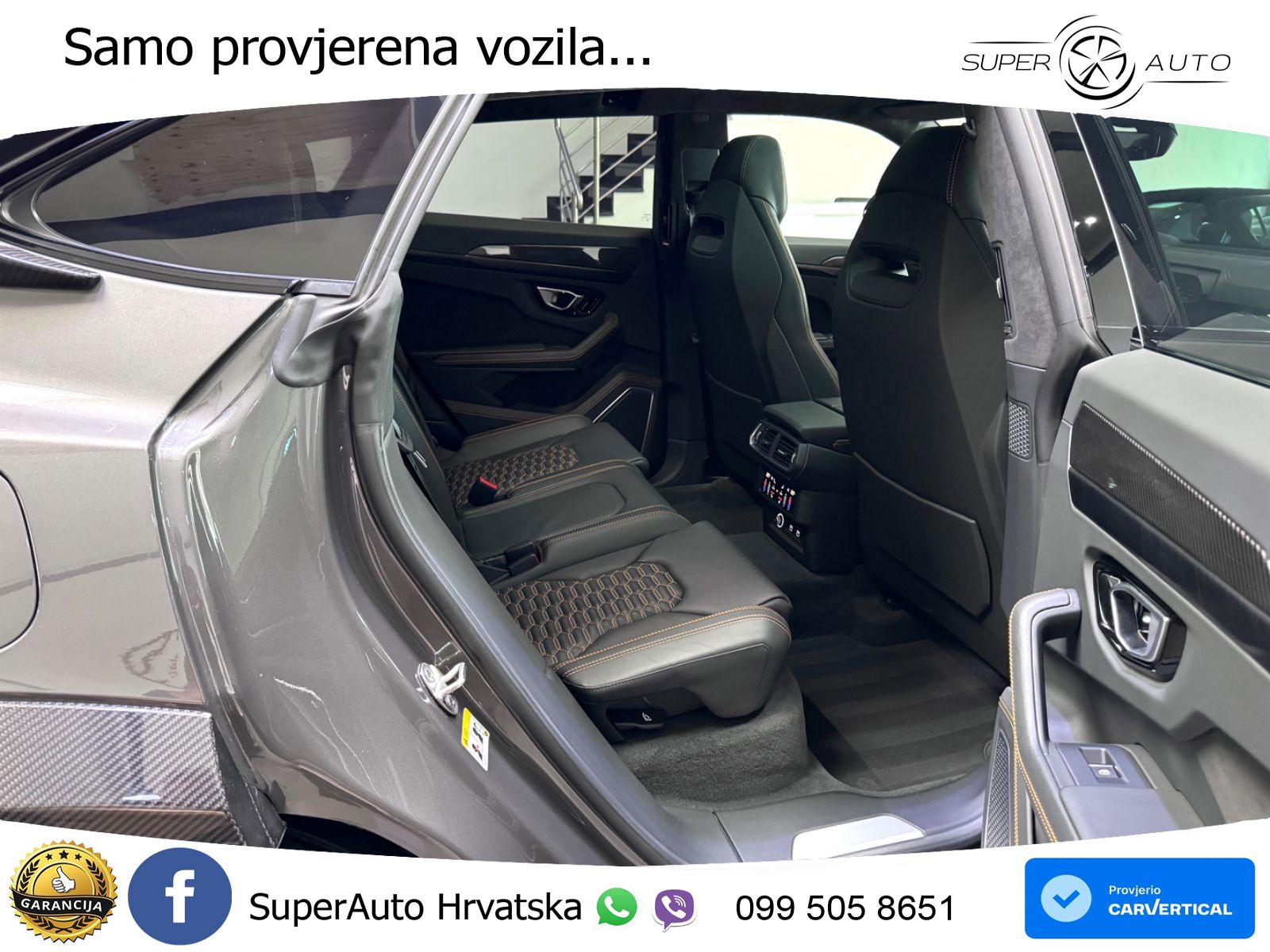 Lamborghini Urus 4.0 V8 (650 KS) 4WD Automatic ZRAČNI+ACC+GR SJED+KAM+PANO