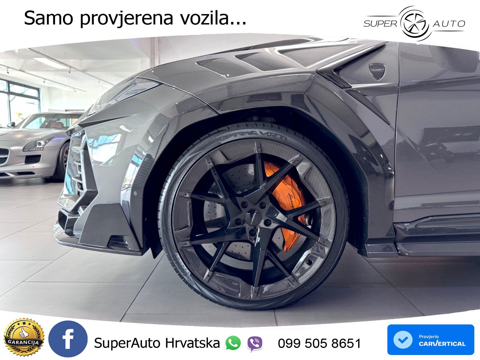 Lamborghini Urus 4.0 V8 (650 KS) 4WD Automatic ZRAČNI+ACC+GR SJED+KAM+PANO