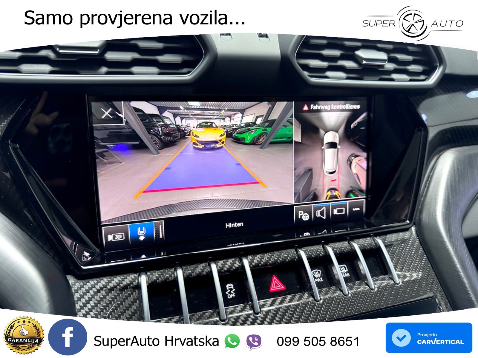 Lamborghini Urus 4.0 V8 (650 KS) 4WD Automatic ZRAČNI+ACC+GR SJED+KAM+PANO