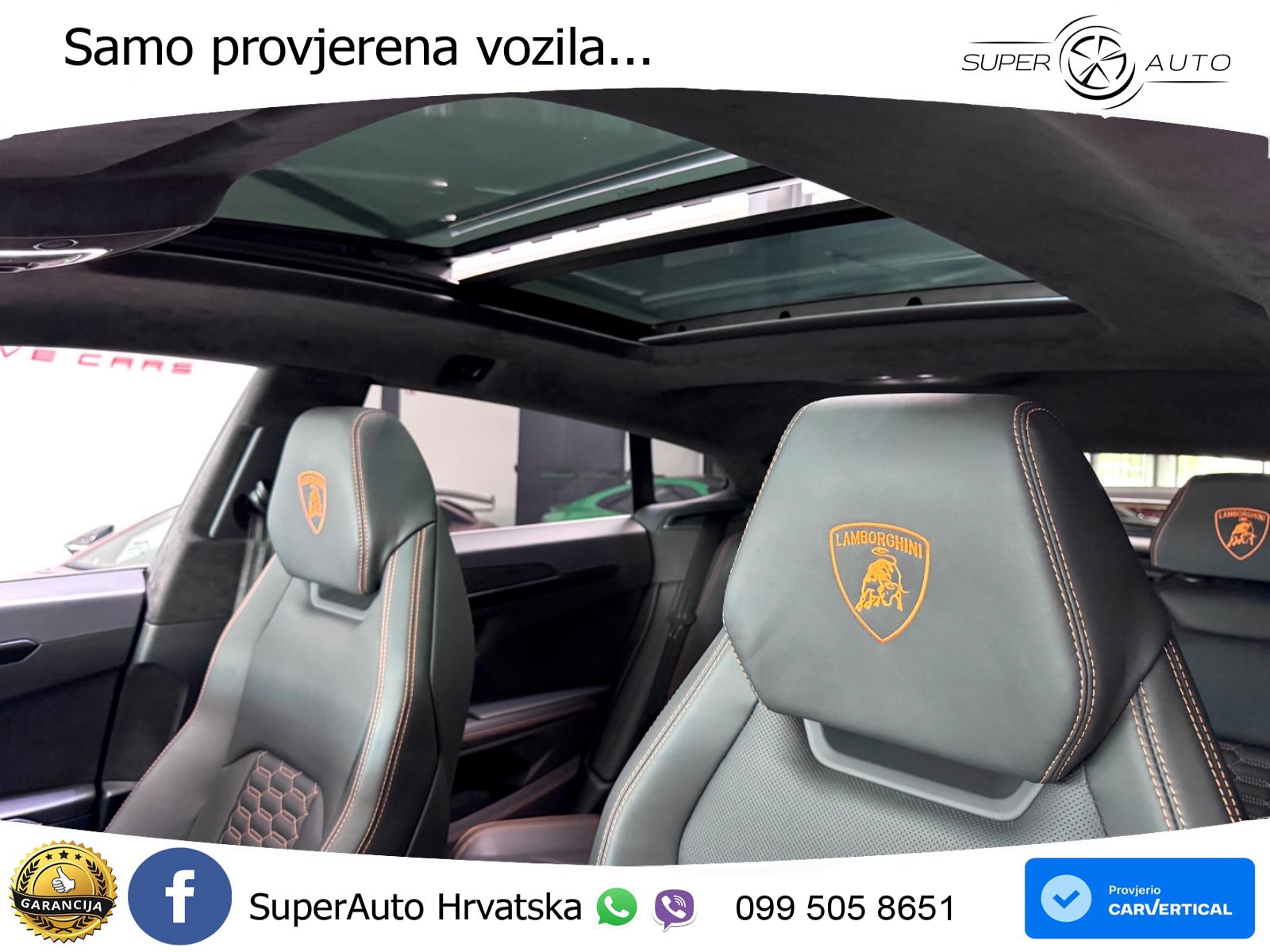 Lamborghini Urus 4.0 V8 (650 KS) 4WD Automatic ZRAČNI+ACC+GR SJED+KAM+PANO