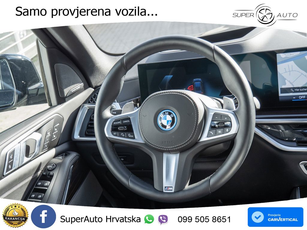 BMW X5 50e (489 KS) xDrive Steptronic M Sport ZRAČNI+ACC+GR SJED+KAM+PANO