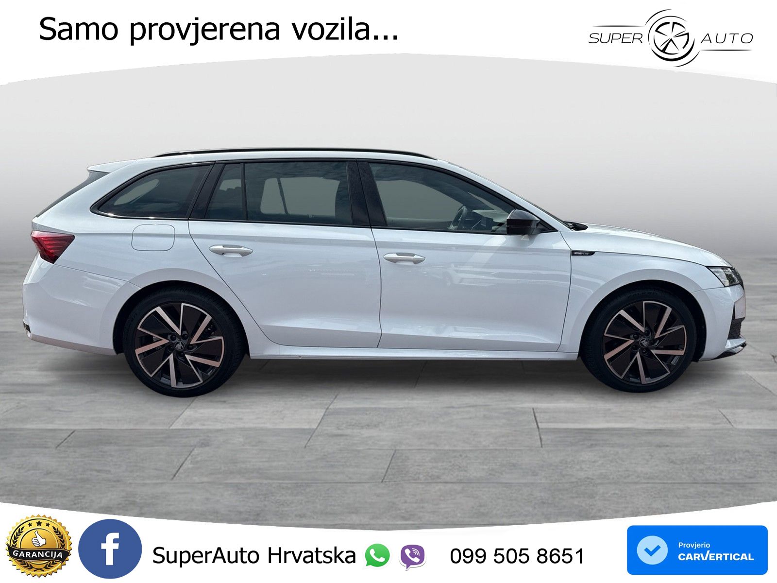 Škoda Octavia Combi 2.0 TDI (150 KS) DSG SportLine LED+GR SJED+ACC