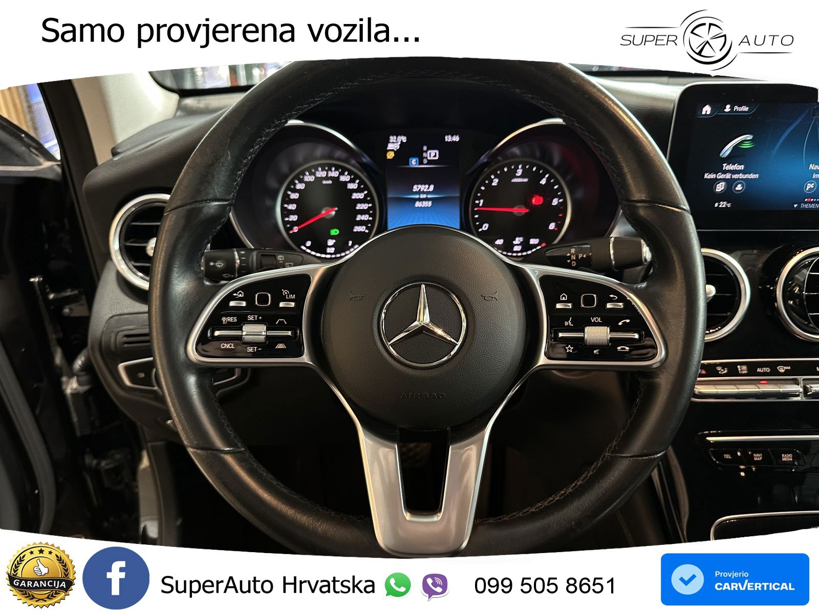 Mercedes GLC 220d (194 KS) 4MATIC G-TRONIC LED+GR SJED+ACC