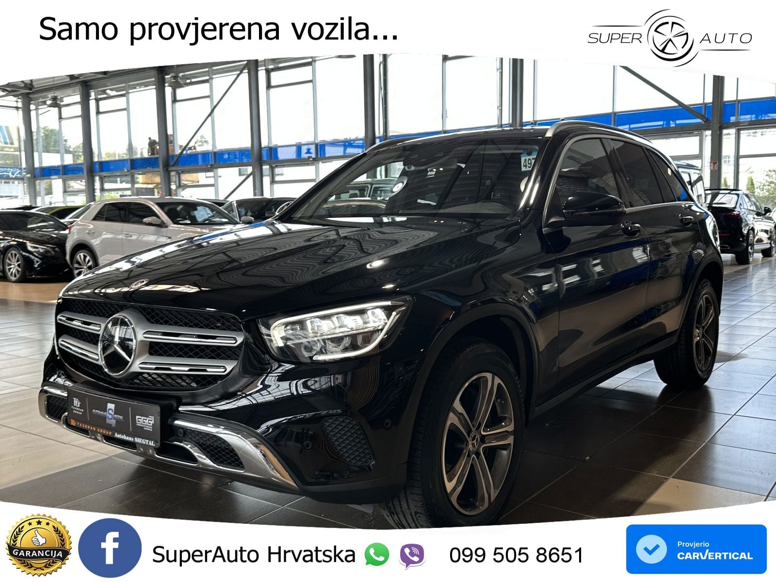 Mercedes GLC 220d (194 KS) 4MATIC G-TRONIC LED+GR SJED+ACC