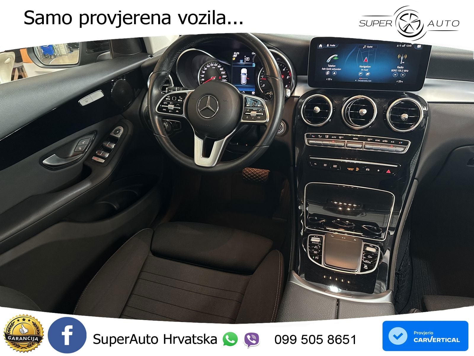 Mercedes GLC 220d (194 KS) 4MATIC G-TRONIC LED+GR SJED+ACC