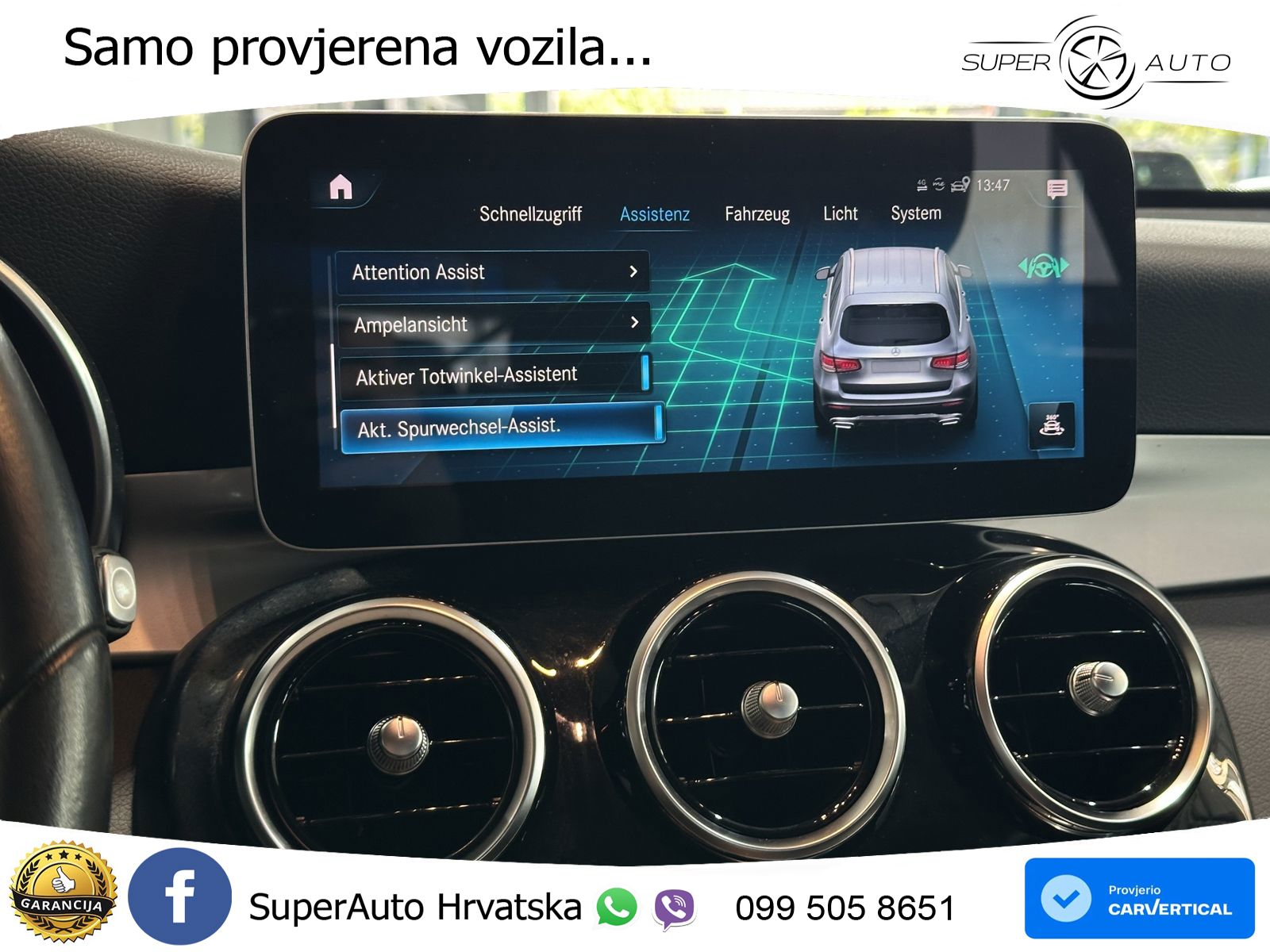 Mercedes GLC 220d (194 KS) 4MATIC G-TRONIC LED+GR SJED+ACC
