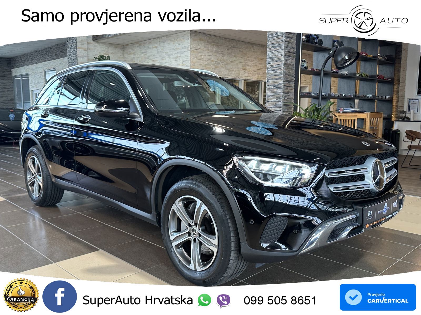 Mercedes GLC 220d (194 KS) 4MATIC G-TRONIC LED+GR SJED+ACC