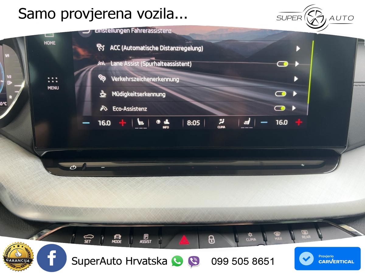 Škoda Octavia Combi 2.0 TDI (150 KS) LED+GR SJED+ACC
