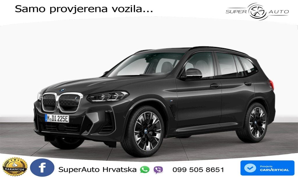 BMW iX3 80 kWh (286 KS) ACC+HEAD+GR SJED+360+PANO