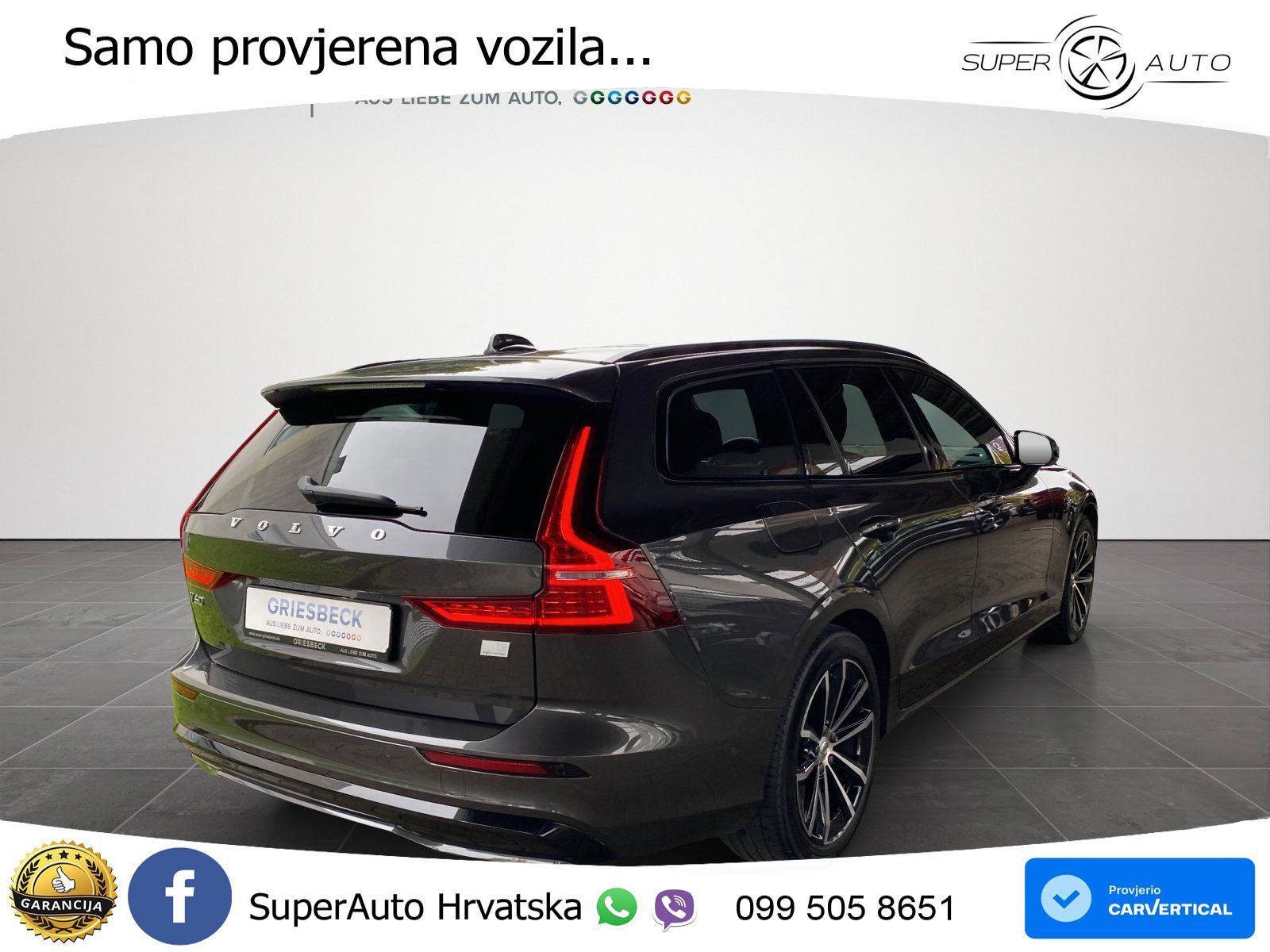 Volvo V60 2.0 T8 AWD Geartronic LED+GR SJED+ACC