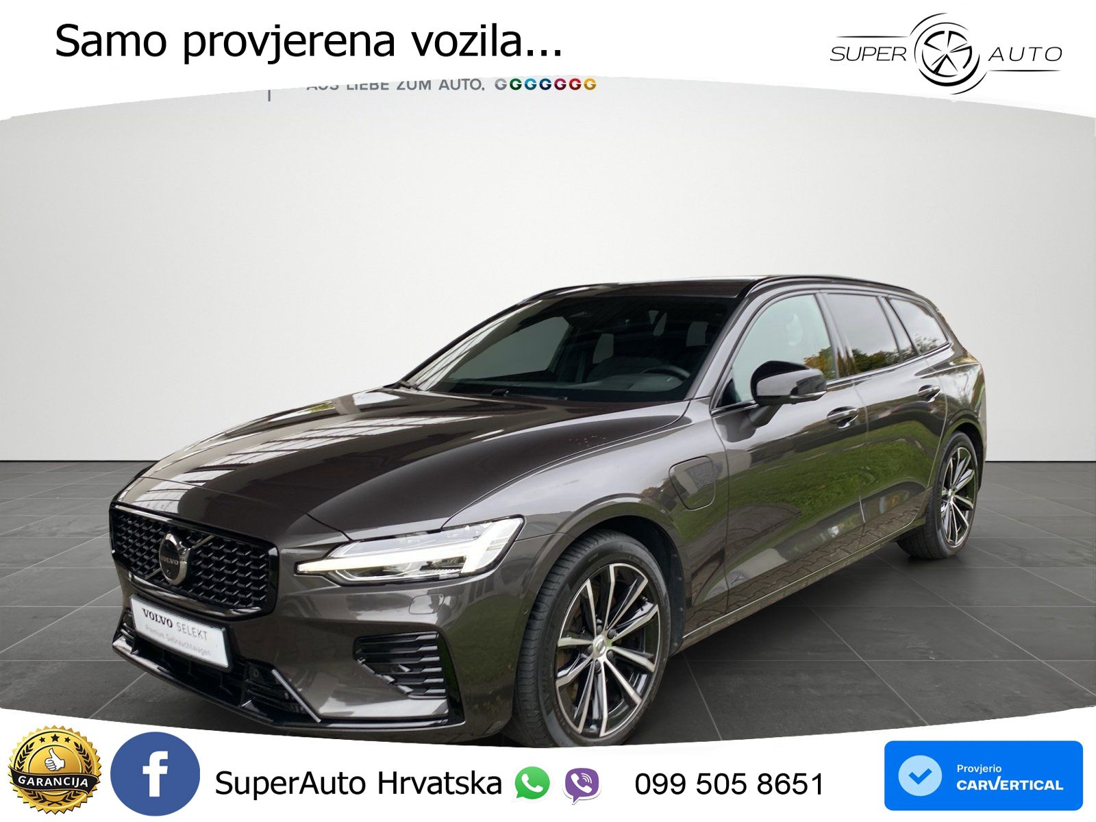 Volvo V60 2.0 T8 AWD Geartronic LED+GR SJED+ACC