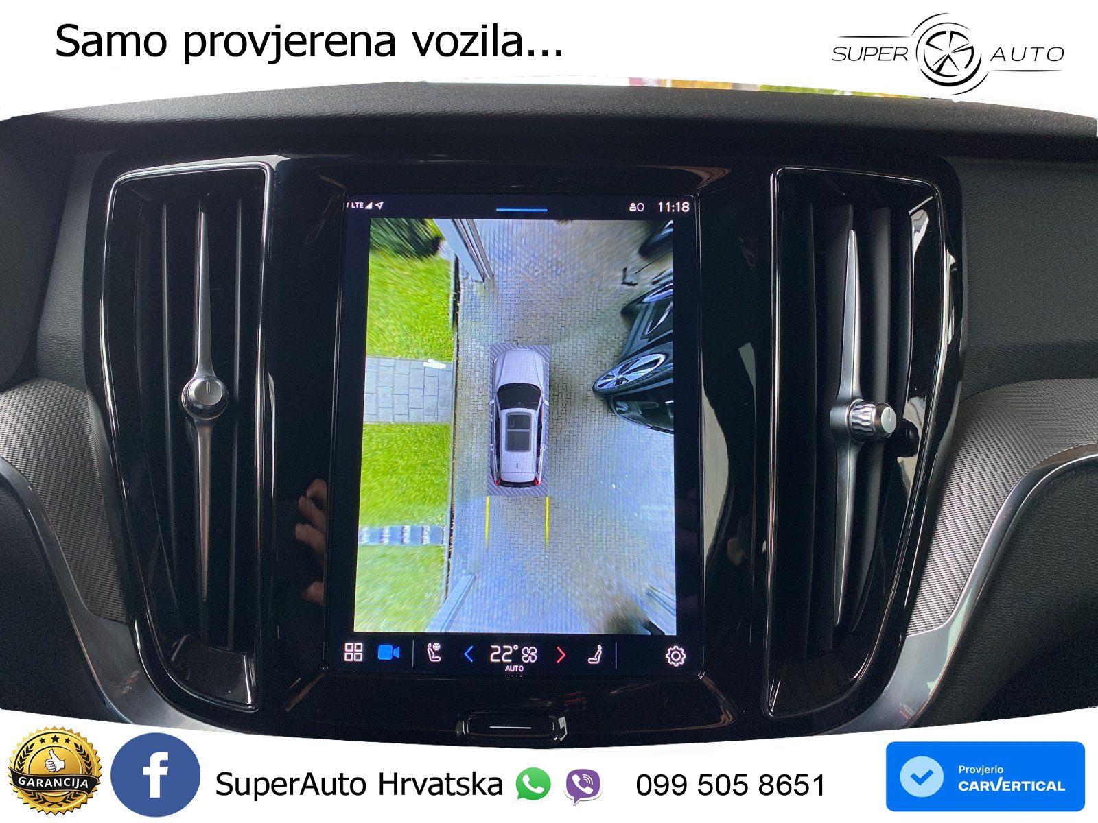 Volvo V60 2.0 T8 AWD Geartronic LED+GR SJED+ACC
