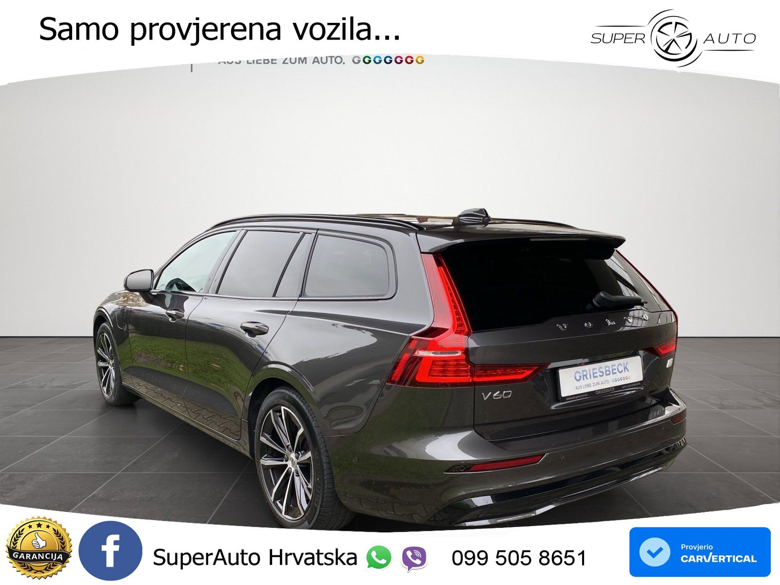 Volvo V60 2.0 T8 AWD Geartronic LED+GR SJED+ACC