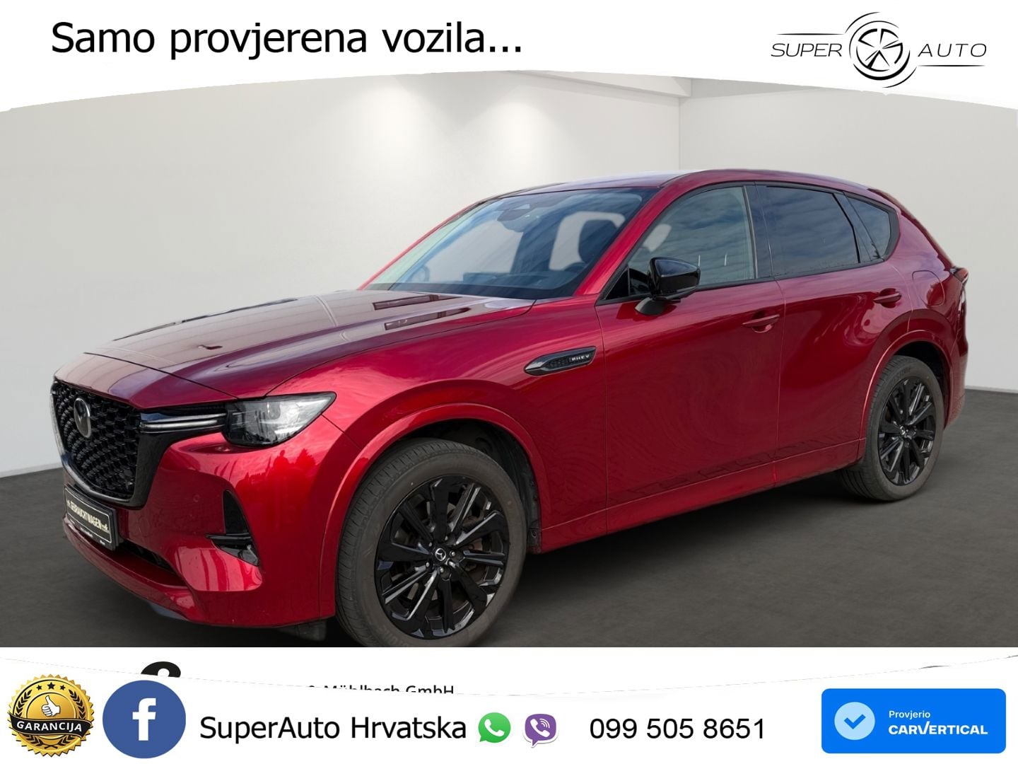 Mazda CX-60 2.5 e-Skyactiv (328 KS) AWD Automatic LED+GR SJED+ACC