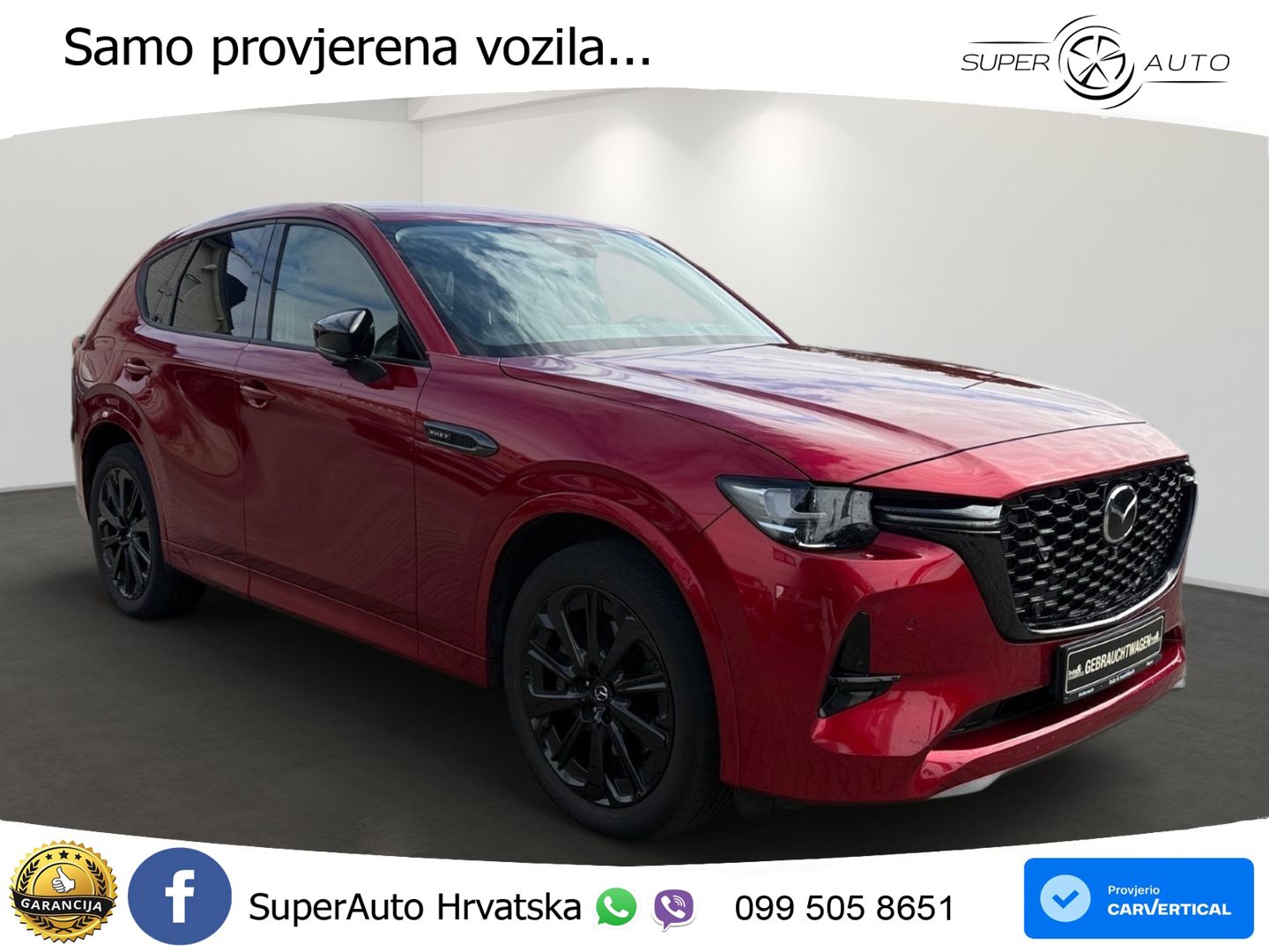 Mazda CX-60 2.5 e-Skyactiv (328 KS) AWD Automatic LED+GR SJED+ACC
