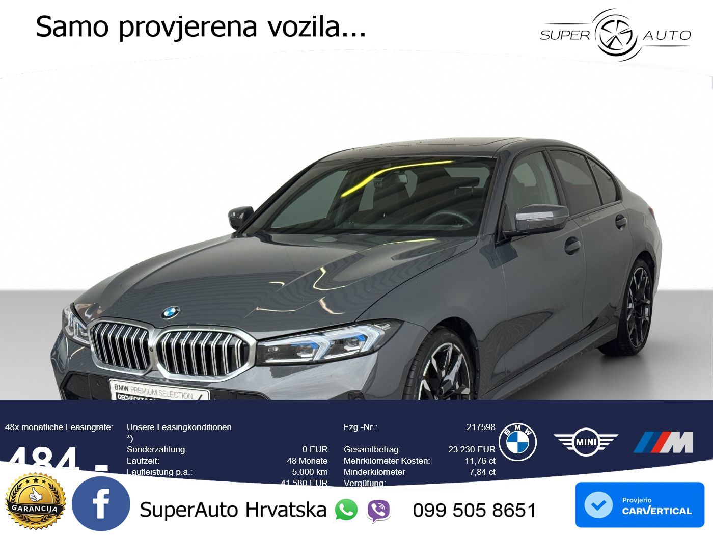 BMW 330i (245 KS) xDrive Steptronic M Sport LED+GR SJED+ACC