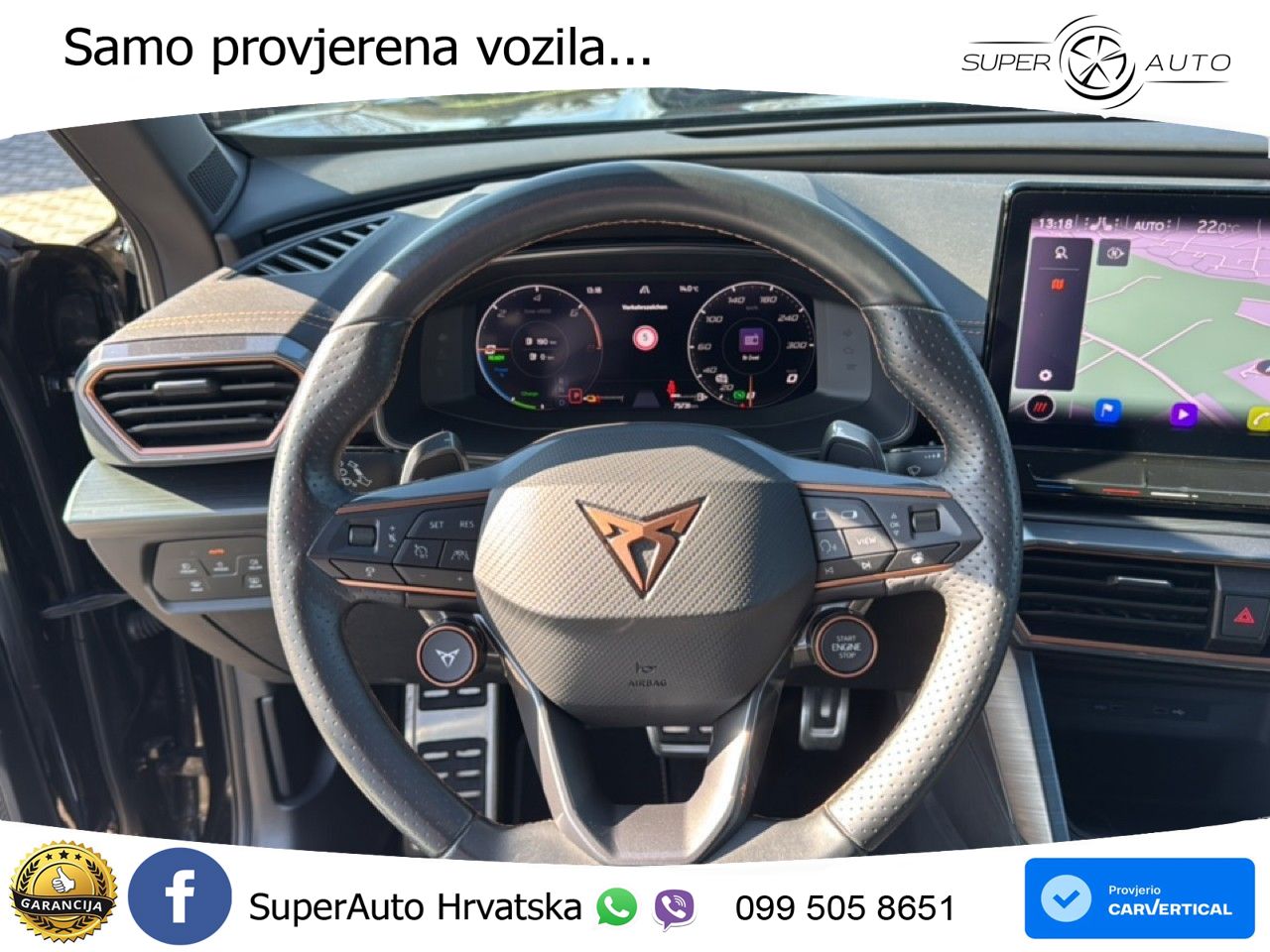 Cupra Formentor 1.4 TSI (245 KS) e-Hybrid DSG VZ LED+GR SJED+ACC