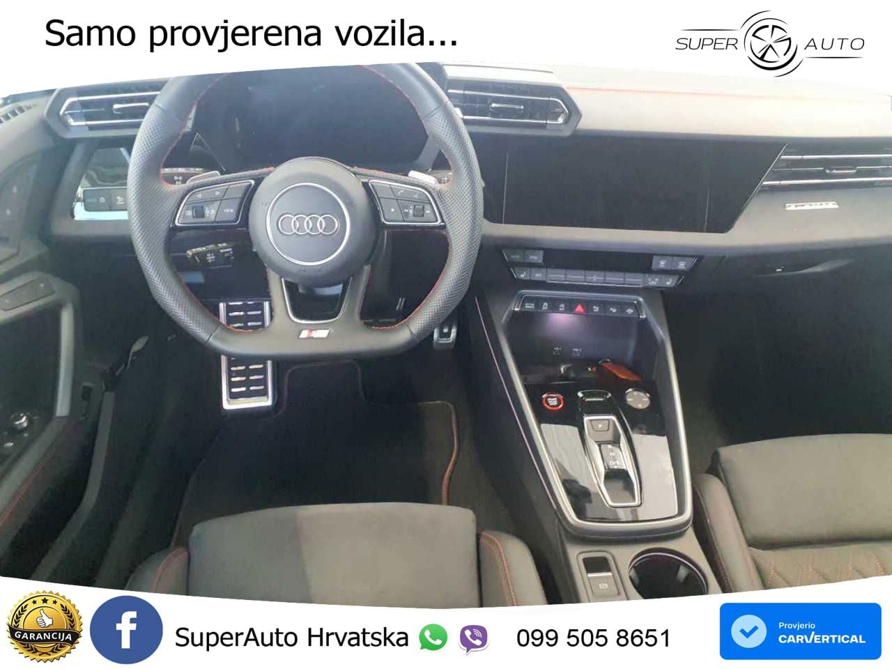 Audi S3 2.0 TFSI (333 KS) quattro S tronic MATRIX+GR SJED+KAM