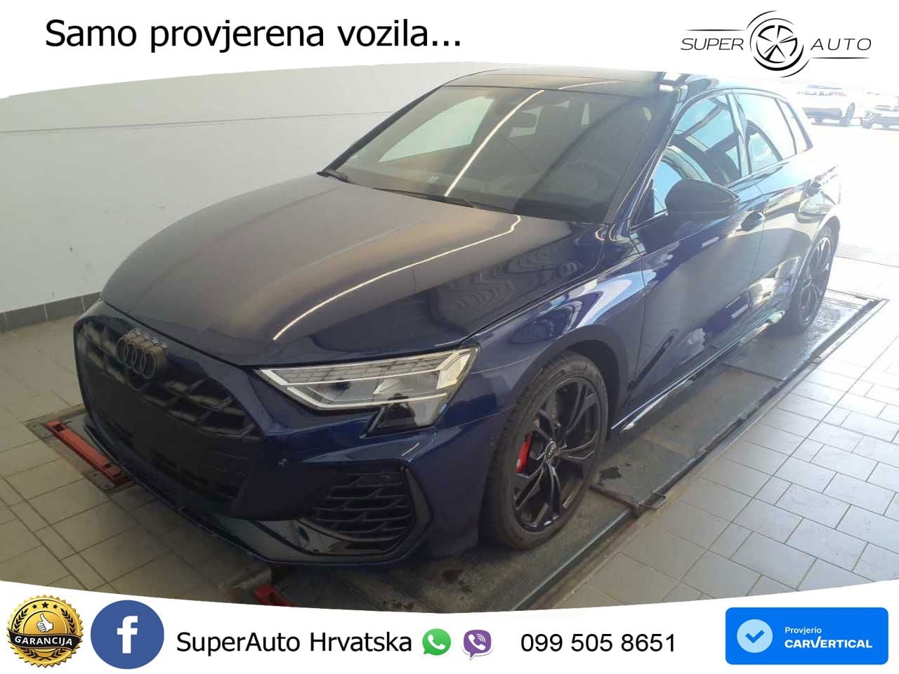 Audi S3 2.0 TFSI (333 KS) quattro S tronic MATRIX+GR SJED+KAM