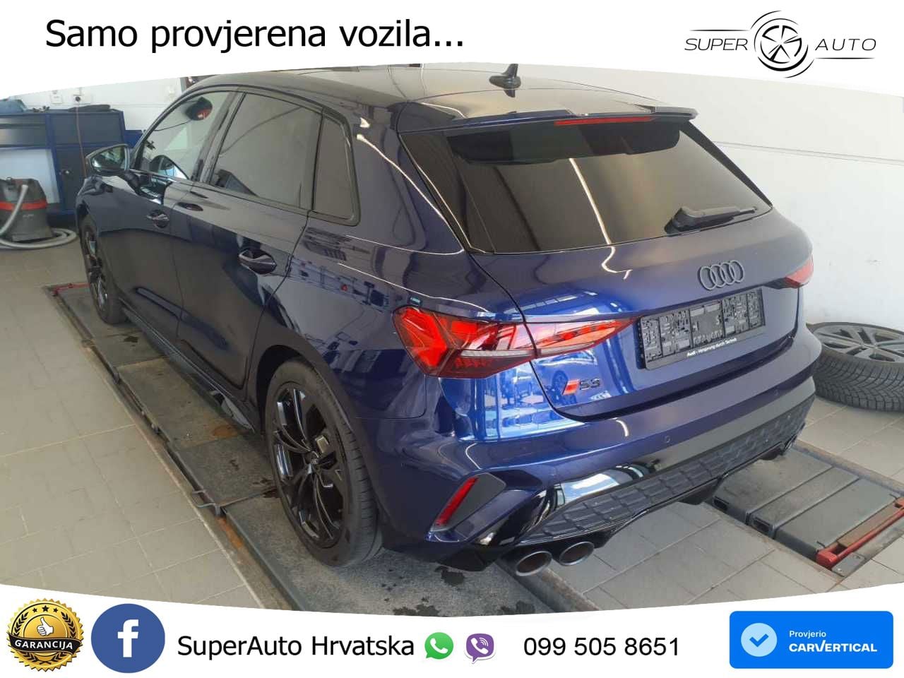 Audi S3 2.0 TFSI (333 KS) quattro S tronic MATRIX+GR SJED+KAM