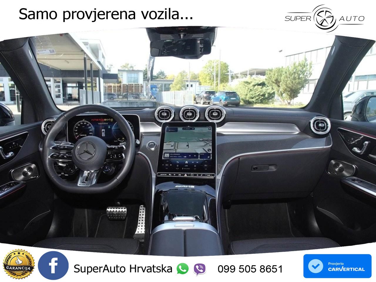 Mercedes AMG GLC 63 S E PERFORMANCE (680 KS) 4MATIC+ AMG SPEEDSHIFT MCT 9G ACC+HEAD+GR SJED+360+PANO