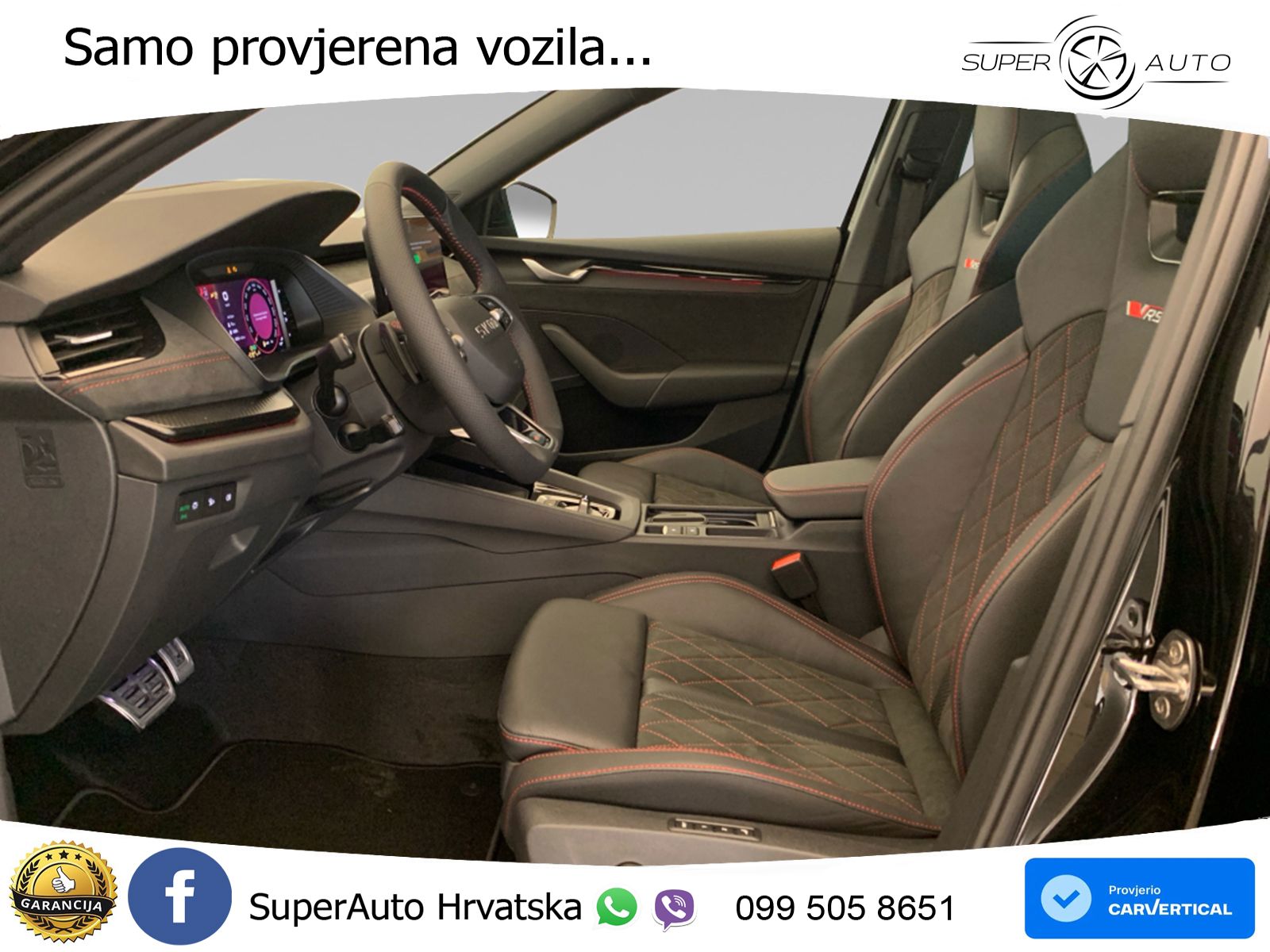 Škoda Octavia Combi RS 2.0 TSI (265 KS) DSG LED+GR SJED+ACC