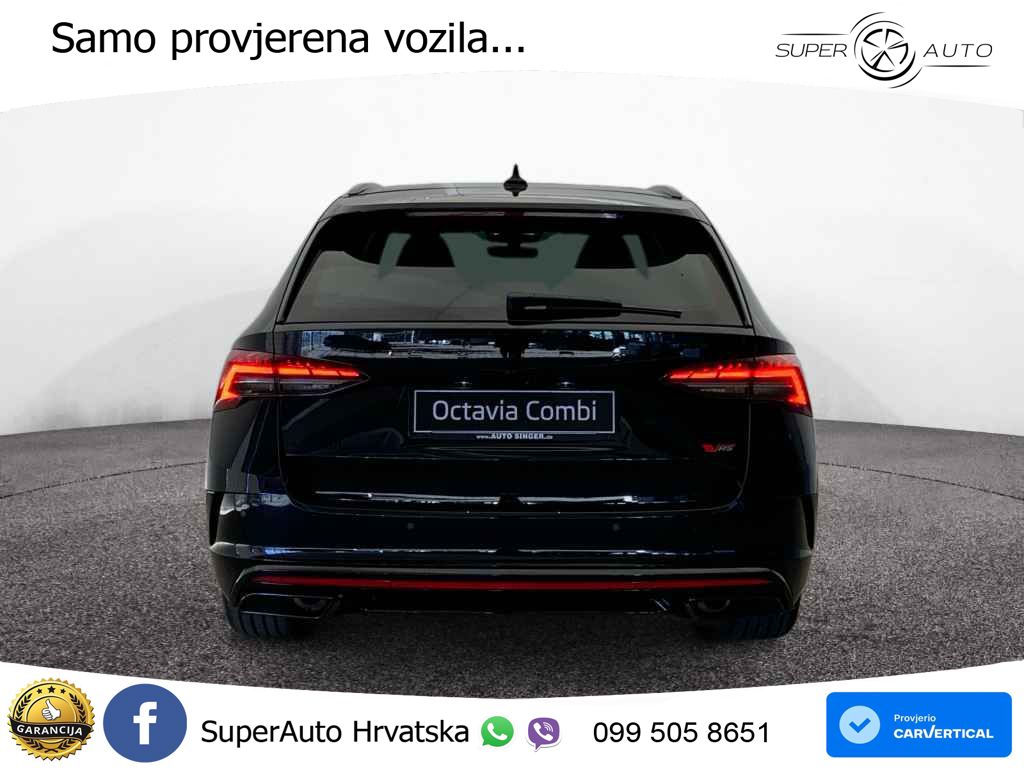 Škoda Octavia Combi RS 2.0 TSI (265 KS) DSG LED+GR SJED+ACC