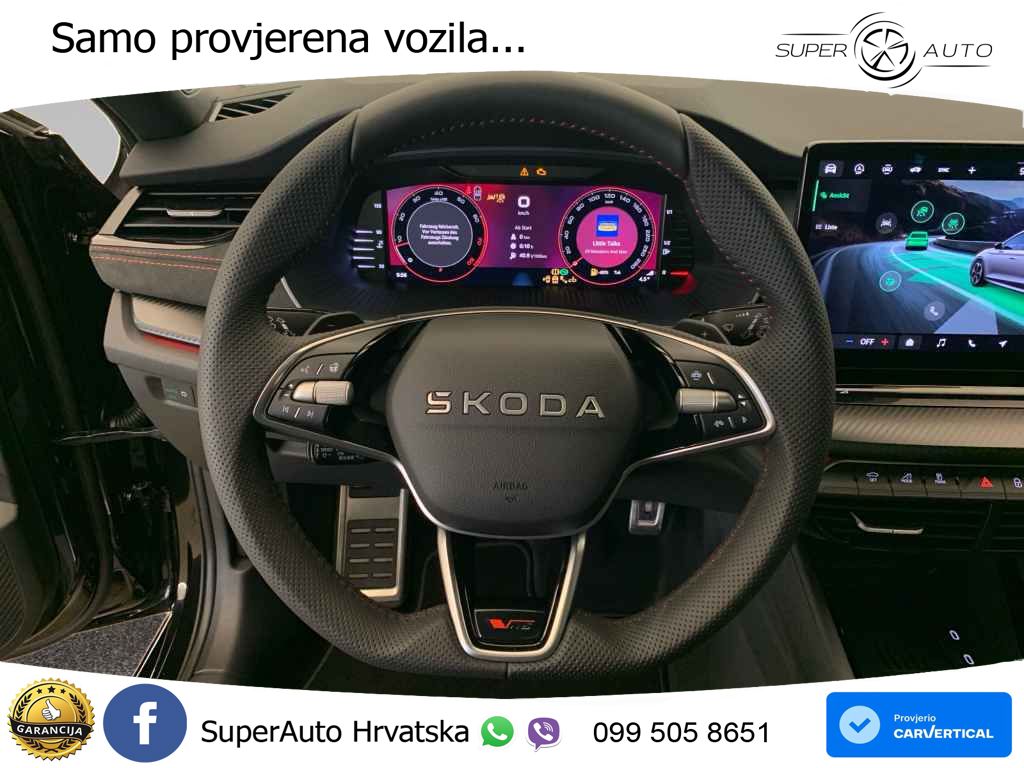 Škoda Octavia Combi RS 2.0 TSI (265 KS) DSG LED+GR SJED+ACC