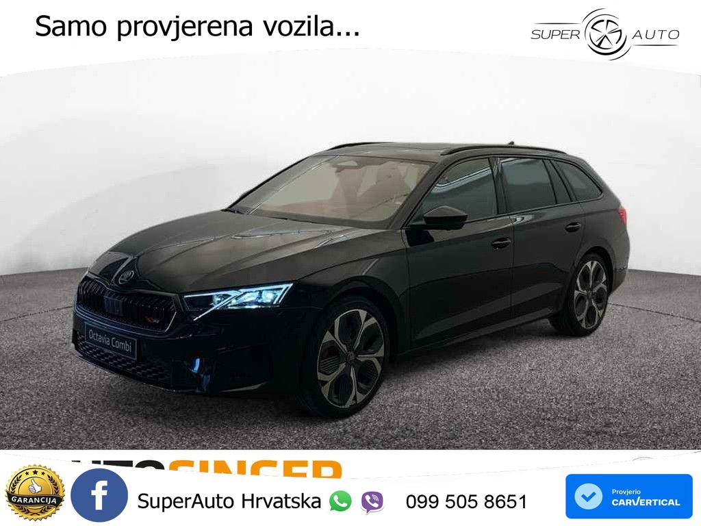Škoda Octavia Combi RS 2.0 TSI (265 KS) DSG LED+GR SJED+ACC
