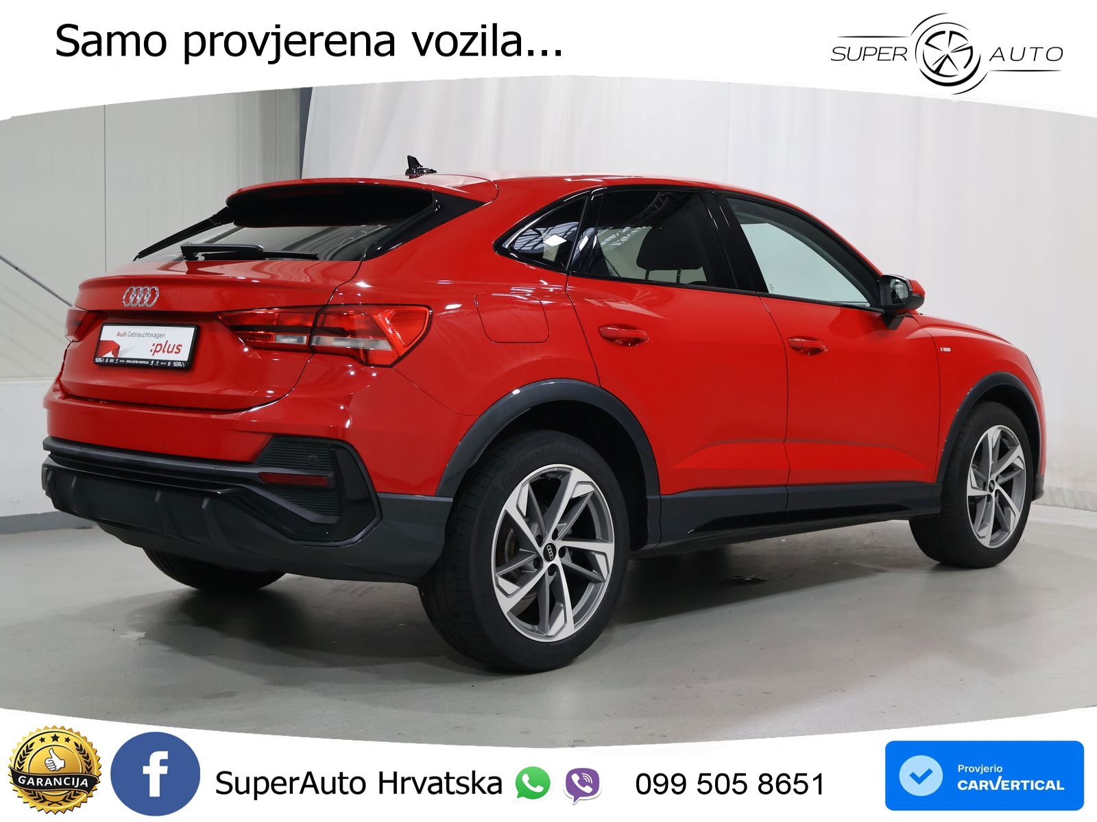 Audi Q3 II Sportback 35 TFSI (150 KS) S tronic S line LED+GR SJED+ACC