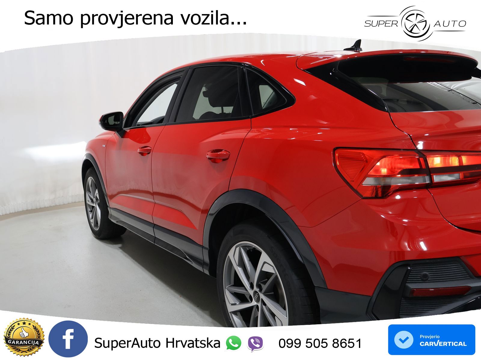 Audi Q3 II Sportback 35 TFSI (150 KS) S tronic S line LED+GR SJED+ACC