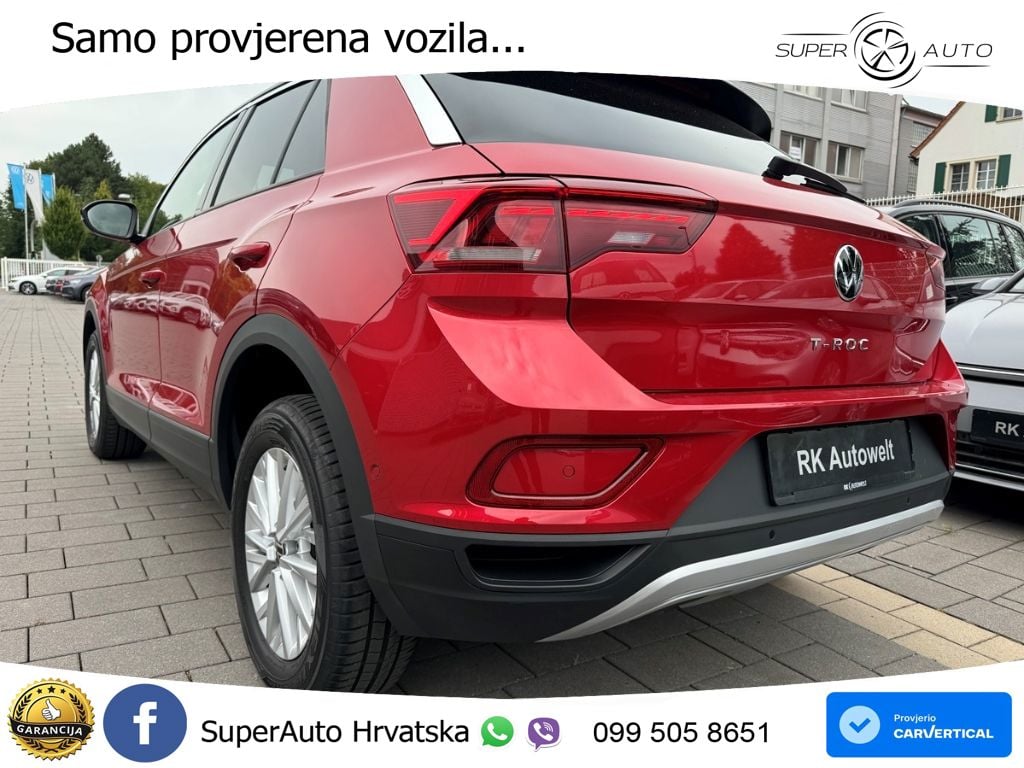 Volkswagen T-Roc 1.5 TSI (150 KS) DSG LED+GR SJED+ACC