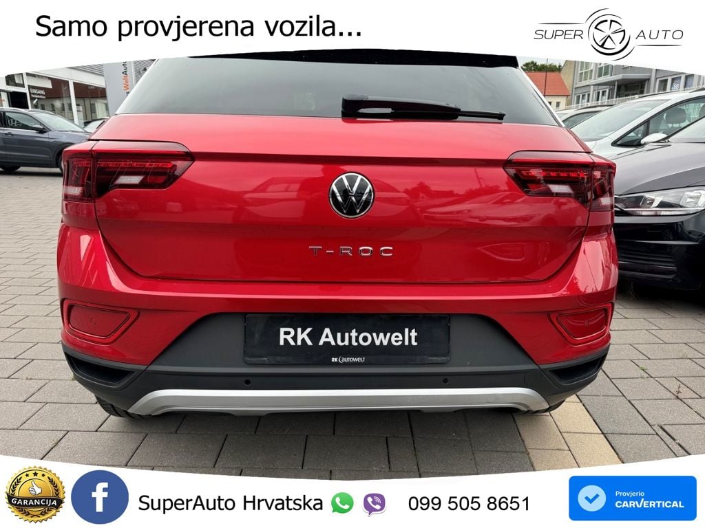 Volkswagen T-Roc 1.5 TSI (150 KS) DSG LED+GR SJED+ACC