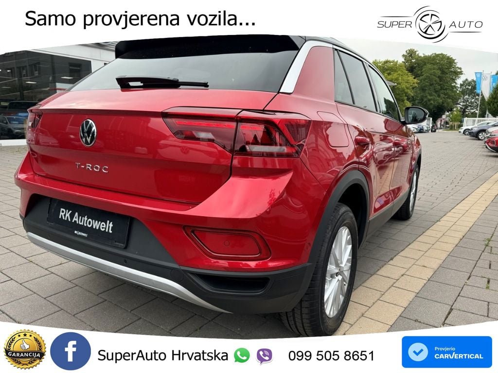 Volkswagen T-Roc 1.5 TSI (150 KS) DSG LED+GR SJED+ACC
