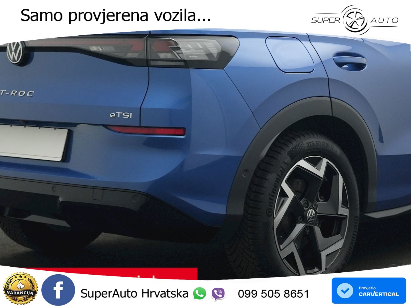 Volkswagen T-Roc II 1.5 eTSI (150 KS)  DSG LED+GR SJED+ACC