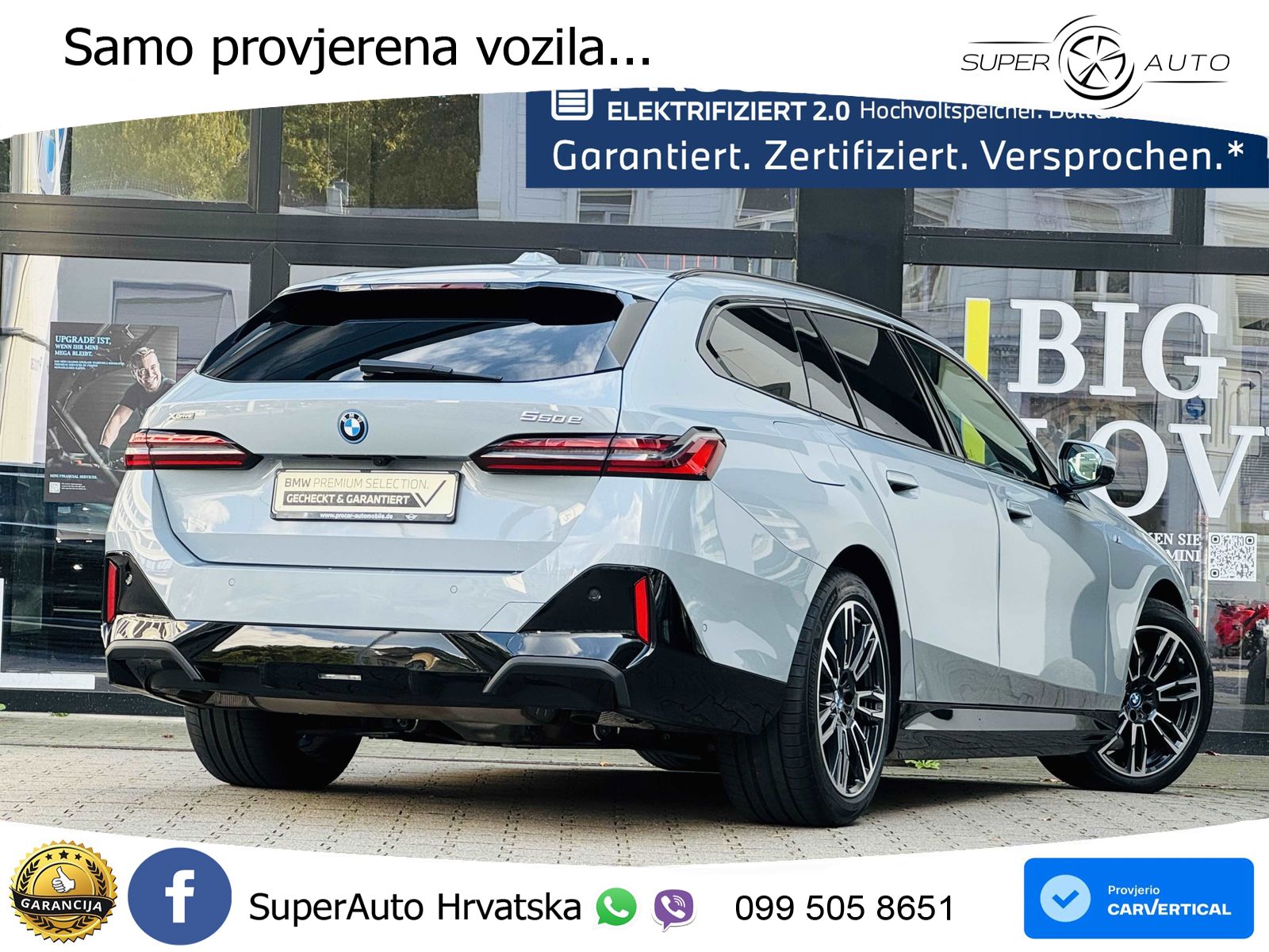 BMW 550e Touring (489 KS) xDrive Steptronic M Sport LED+GR SJED+ACC