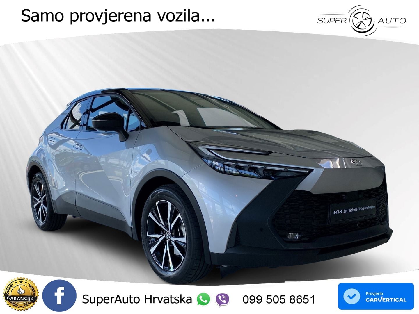 Toyota C-HR 1.8 (140 KS) Hybrid e-CVT Teamplayer LED+GR SJED+ACC