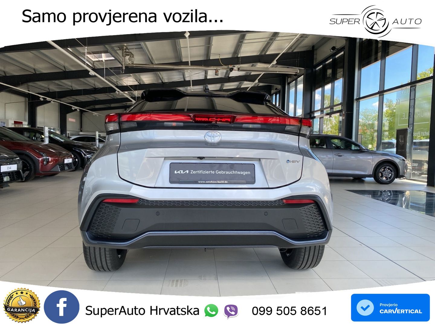 Toyota C-HR 1.8 (140 KS) Hybrid e-CVT Teamplayer LED+GR SJED+ACC