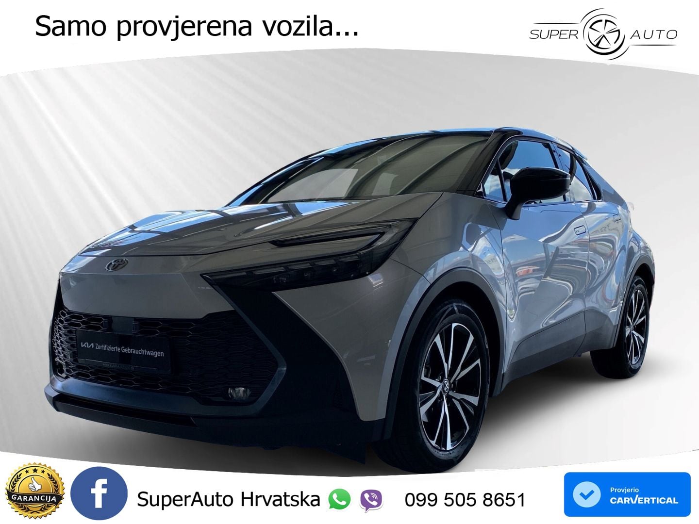 Toyota C-HR 1.8 (140 KS) Hybrid e-CVT Teamplayer LED+GR SJED+ACC