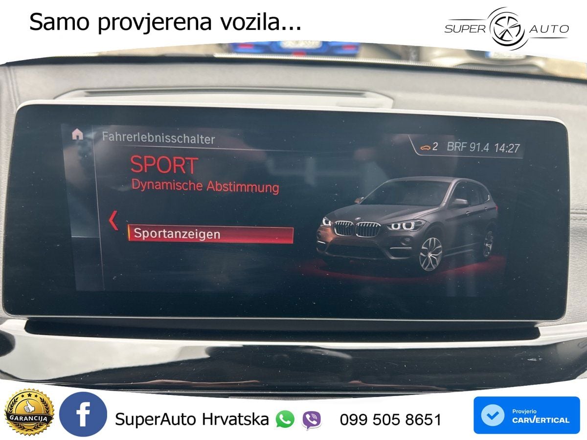 BMW X1 20d (190 KS) xDrive Steptronic LED+GR SJED+ACC