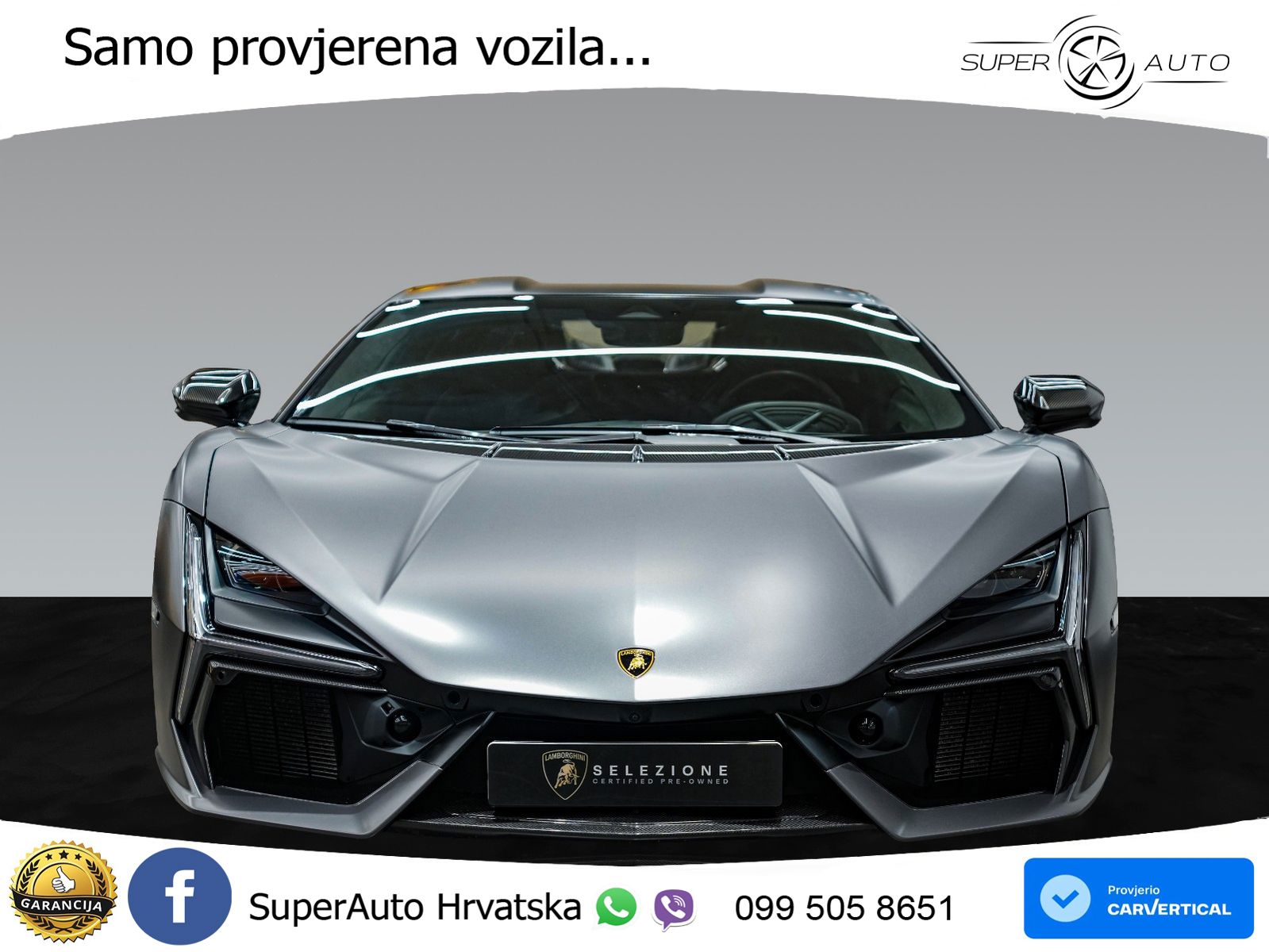 Lamborghini Revuelto 6.5 V12 (1015 KS) 4WD DCT LED+ACC