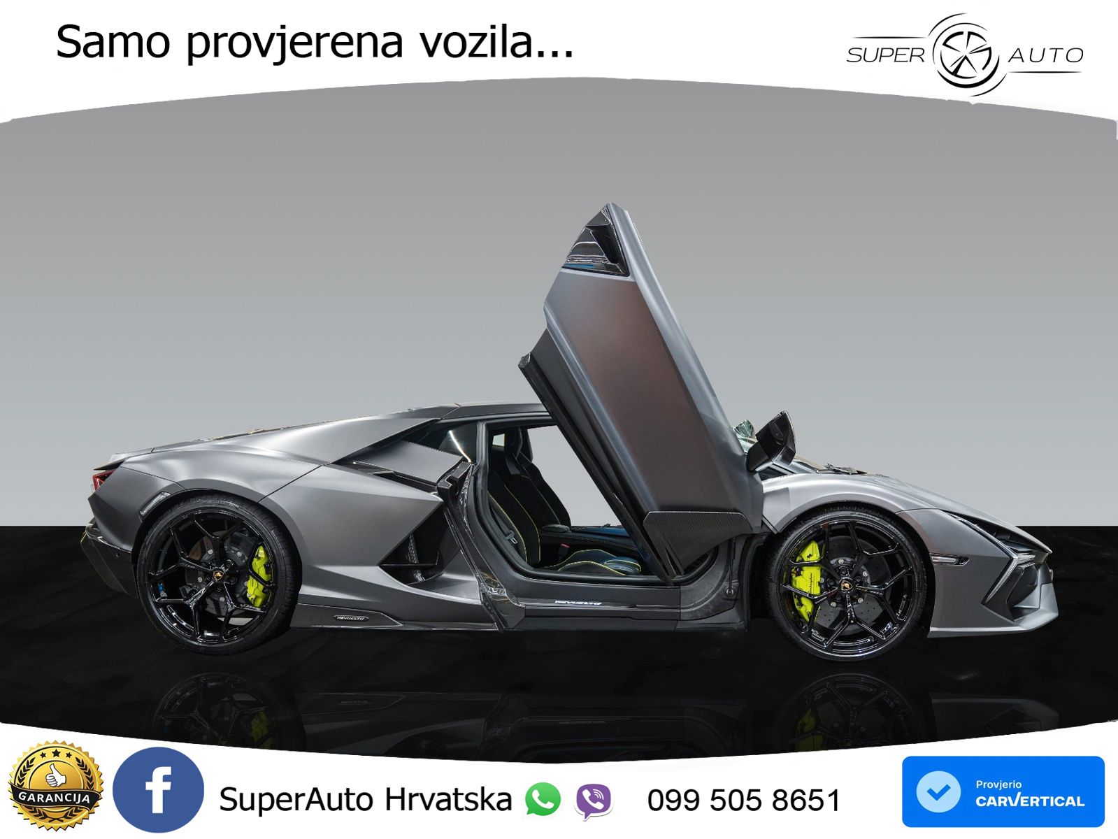 Lamborghini Revuelto 6.5 V12 (1015 KS) 4WD DCT LED+ACC