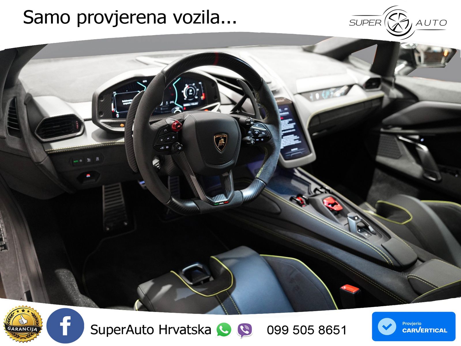 Lamborghini Revuelto 6.5 V12 (1015 KS) 4WD DCT LED+ACC