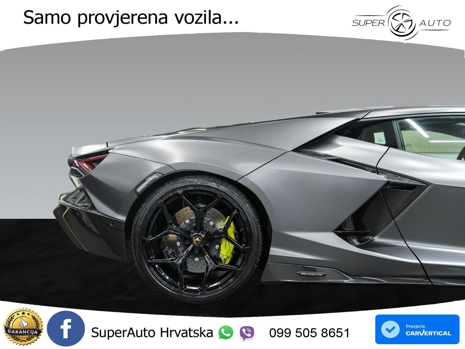Lamborghini Revuelto 6.5 V12 (1015 KS) 4WD DCT LED+ACC