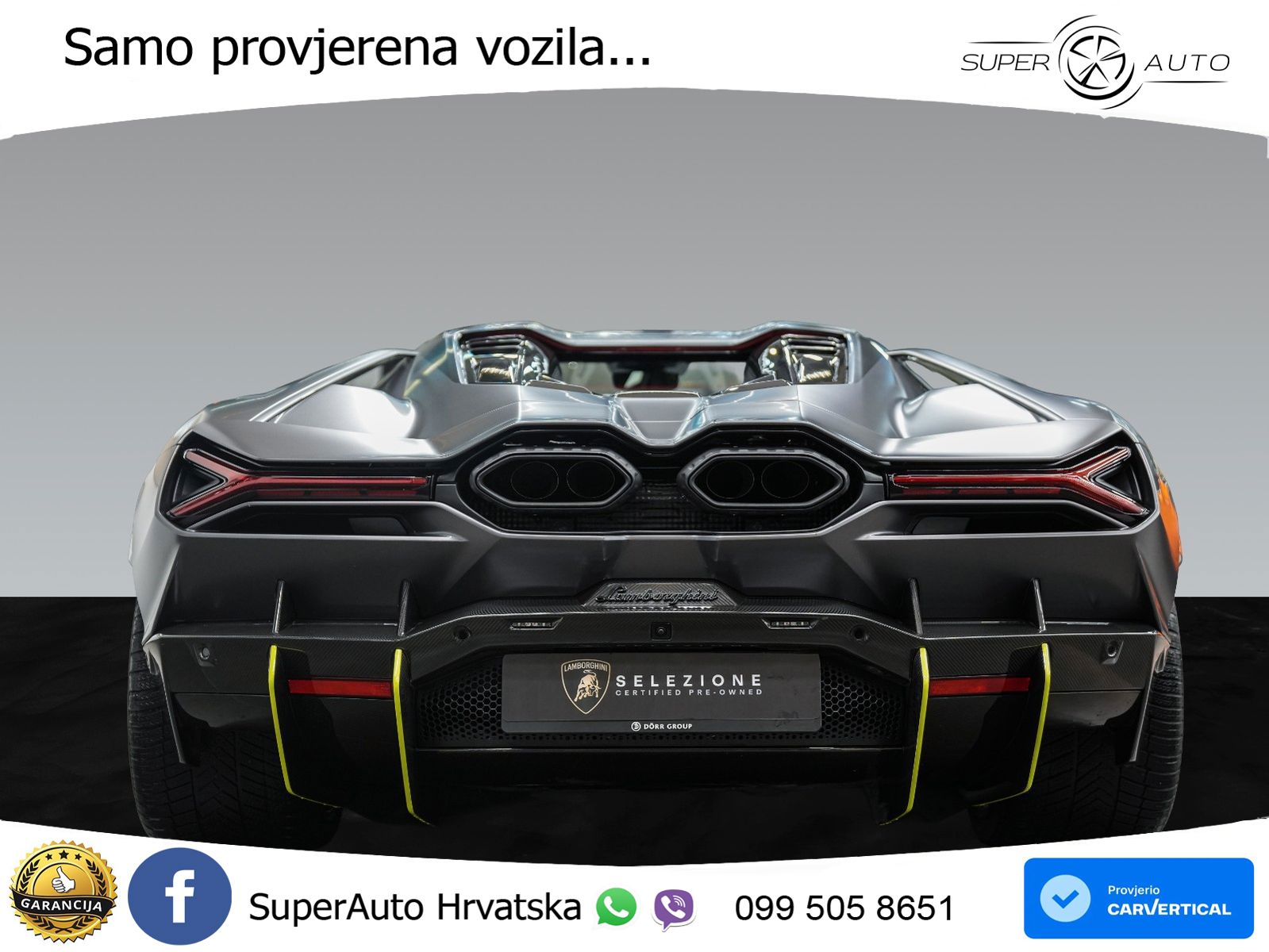Lamborghini Revuelto 6.5 V12 (1015 KS) 4WD DCT LED+ACC