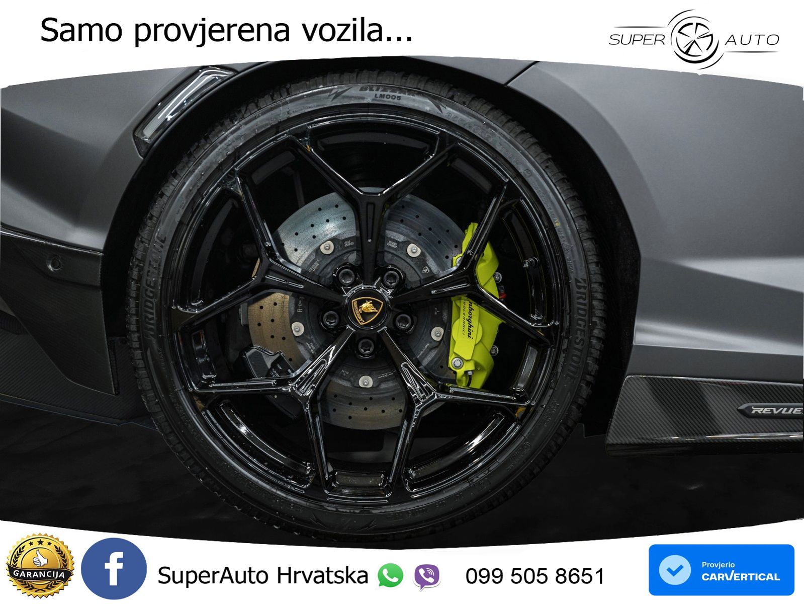 Lamborghini Revuelto 6.5 V12 (1015 KS) 4WD DCT LED+ACC