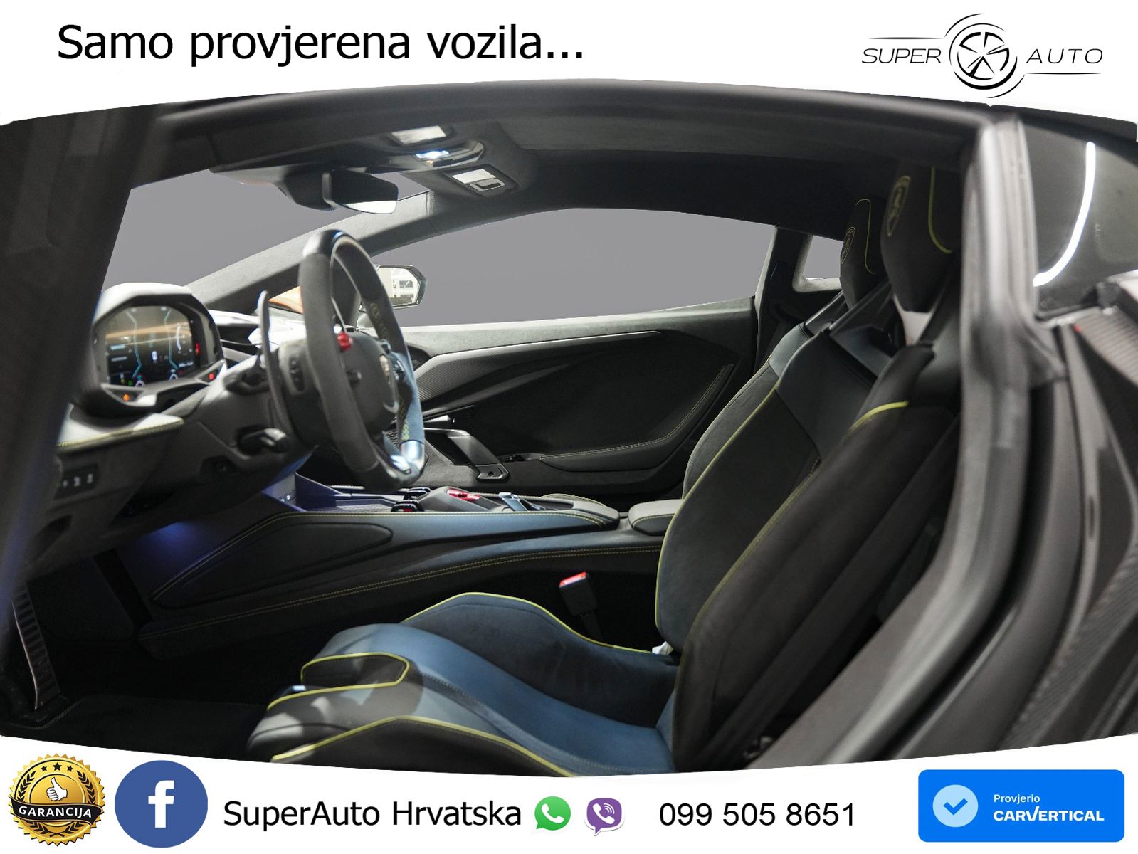 Lamborghini Revuelto 6.5 V12 (1015 KS) 4WD DCT LED+ACC