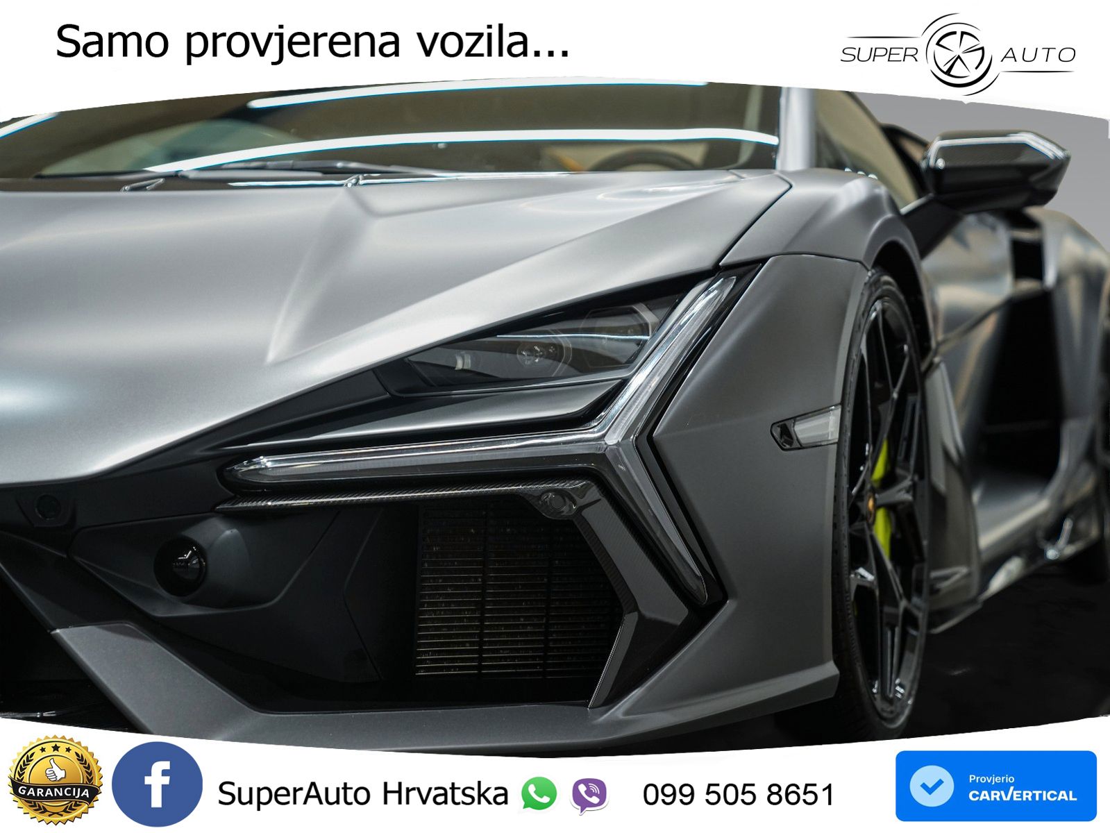 Lamborghini Revuelto 6.5 V12 (1015 KS) 4WD DCT LED+ACC